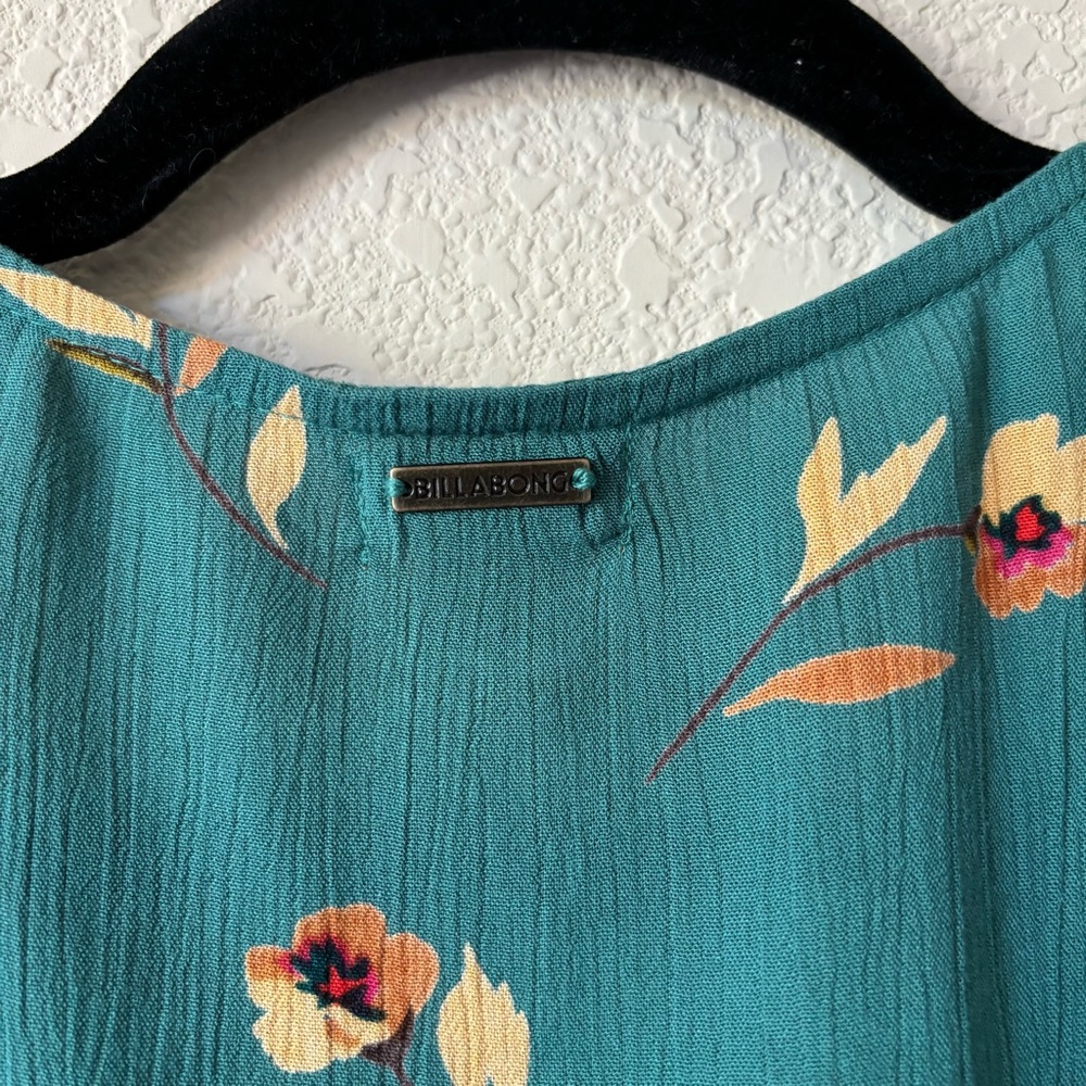 Billabong Green Long Sleeve Dress - Picture 6 of 6